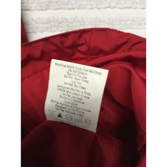 Pearl Izumi Womens Large Red Zip Up Cycling Windbreaker Jacket Lightweight Logo - Picture 8 of 8